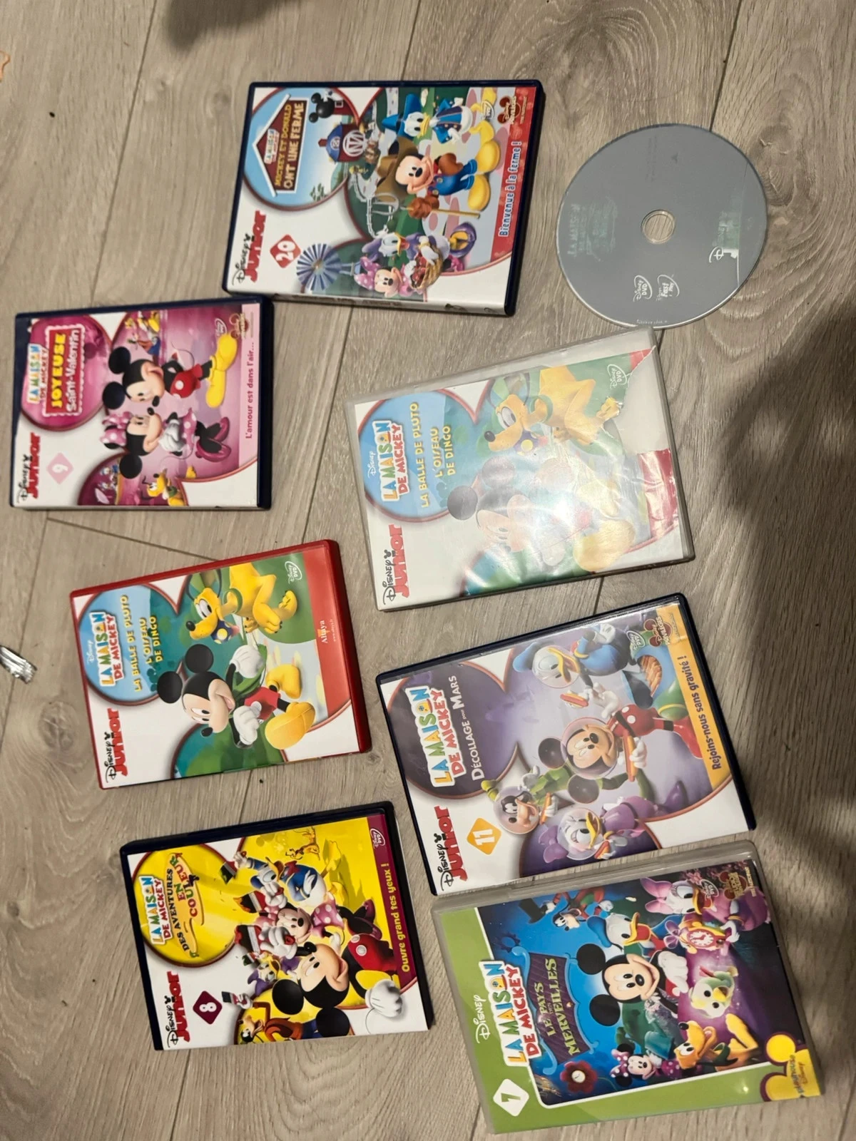 Lot de DVD Disney Junior – La Maison de Mickey (8 DVD)